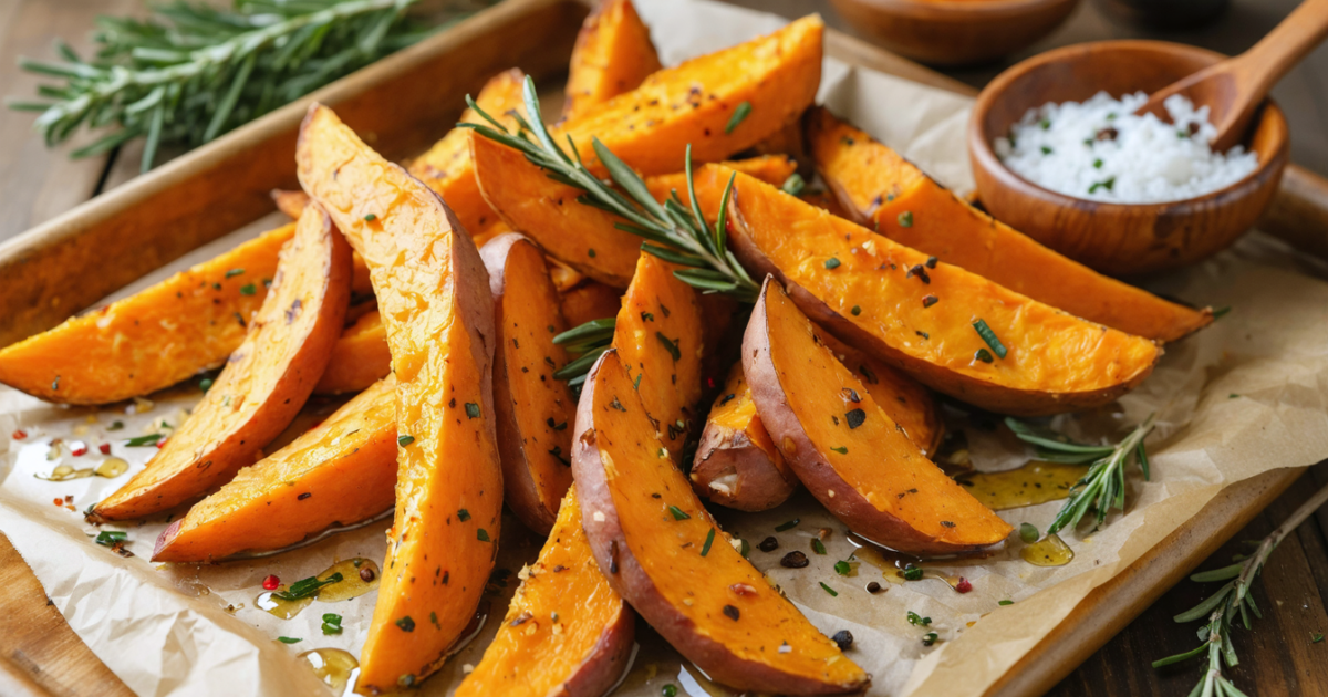 découvrez notre recette facile de patates douces rôties au four, parfaite pour un plat savoureux et gourmand. idéale pour régaler toute la famille en quelques étapes simples.