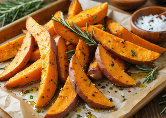 découvrez notre recette facile de patates douces rôties au four, parfaite pour un plat savoureux et gourmand. idéale pour régaler toute la famille en quelques étapes simples.