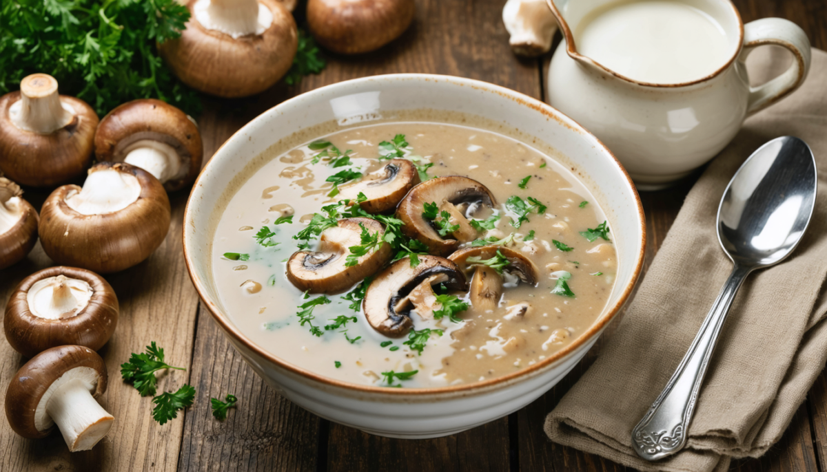 découvrez notre recette facile et rapide de velouté de champignons, un délice crémeux et réconfortant parfait pour toutes les saisons. simple à préparer, savoureux à déguster !