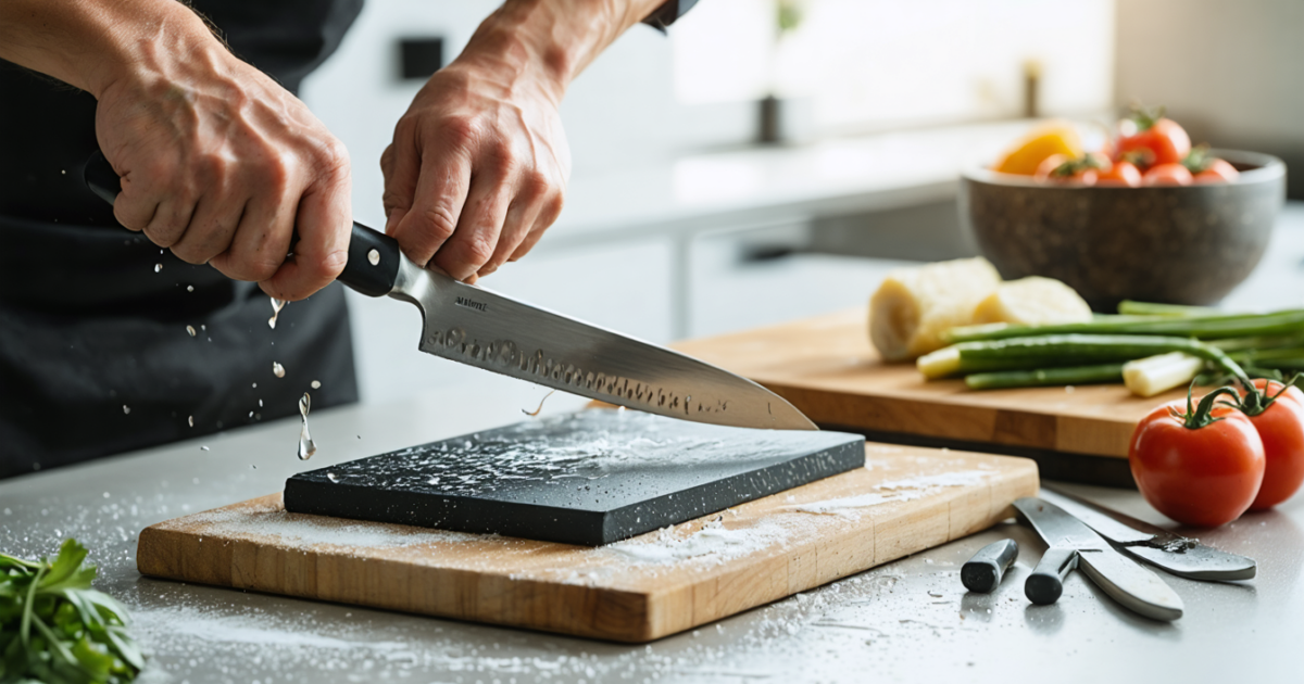 apprenez à affûter vos couteaux avec précision grâce à notre guide complet. devenez un expert de l’aiguisage et maîtrisez toutes les techniques pour des lames toujours impeccables.