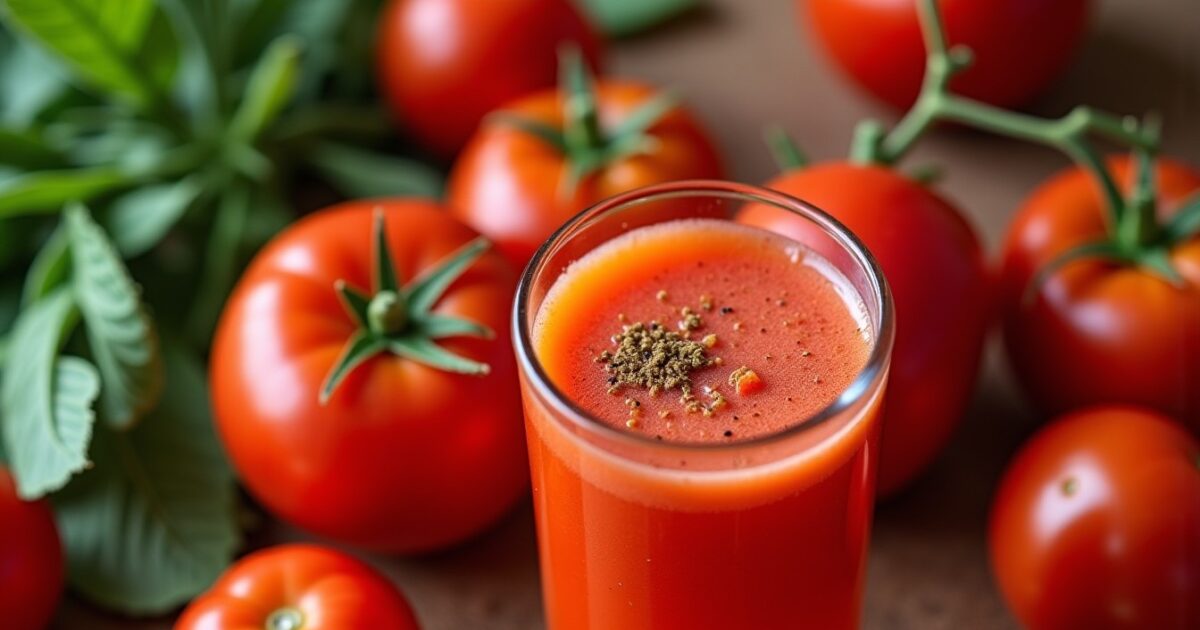 Découvrez les vertus insoupçonnées du jus de tomate pour booster votre santé