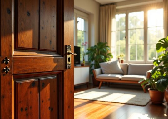 Offrez une nouvelle vie à votre porte intérieure ancienne : astuces et idées créatives