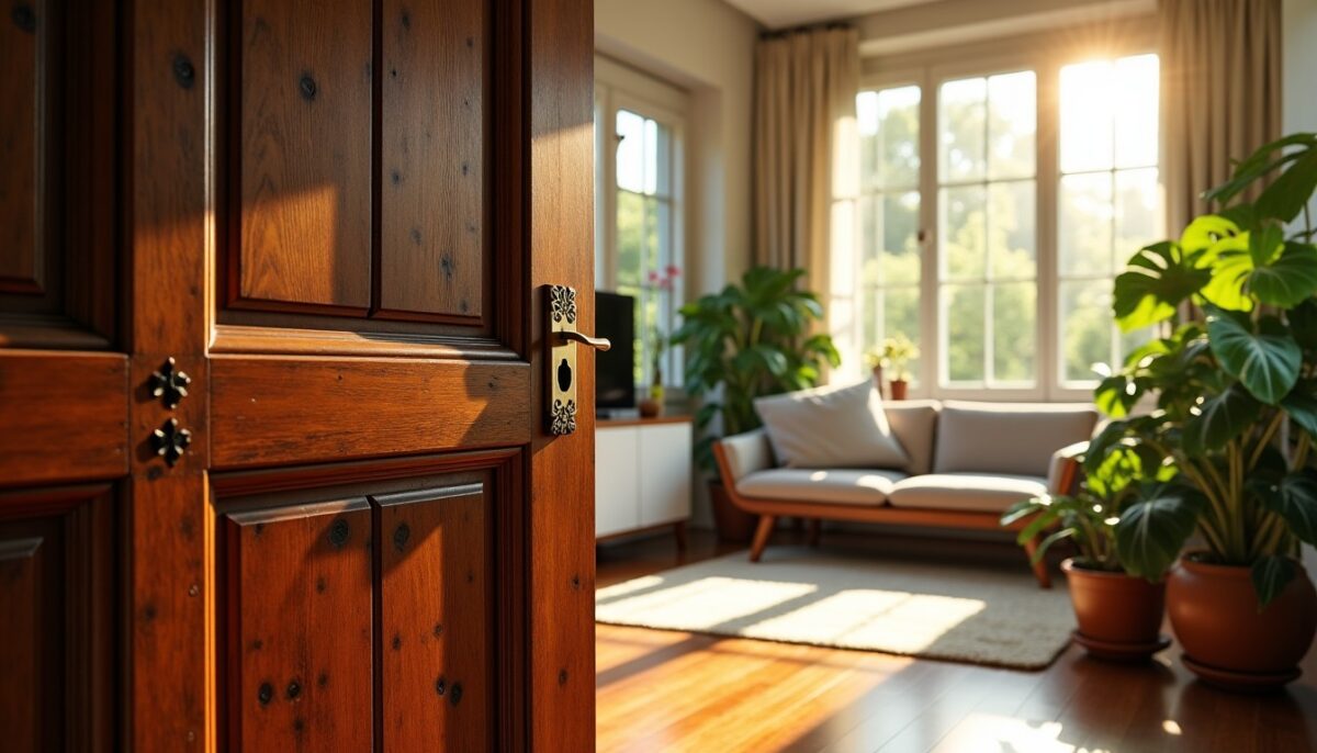 Offrez une nouvelle vie à votre porte intérieure ancienne : astuces et idées créatives