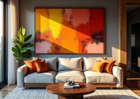 Idées créatives pour transformer le mur derrière votre canapé en véritable œuvre d'art