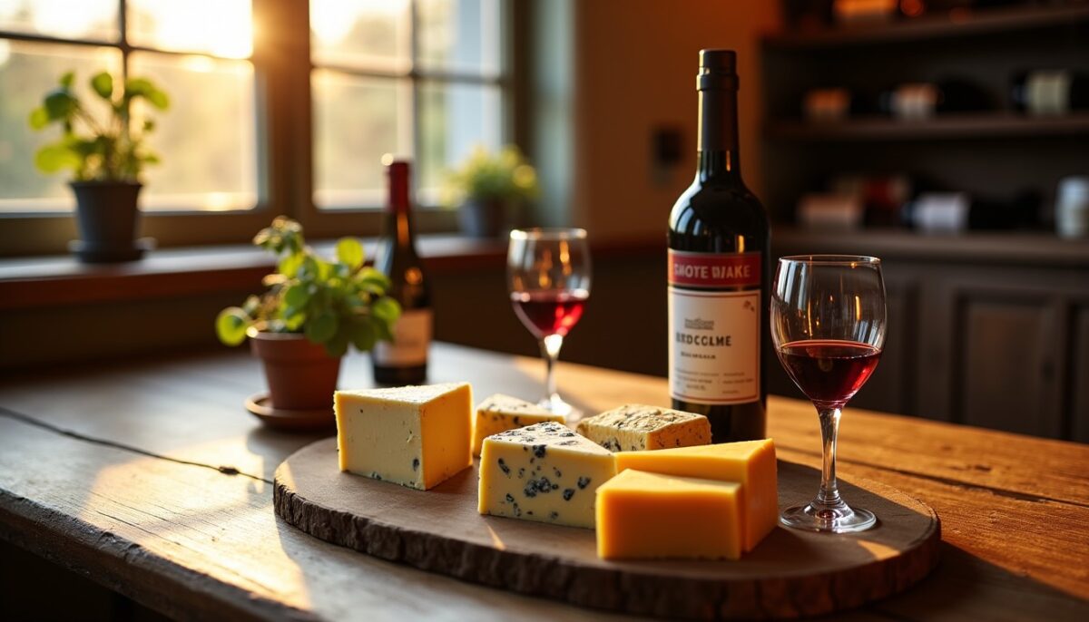Guide essentiel pour choisir le vin rouge idéal à marier avec vos fromages