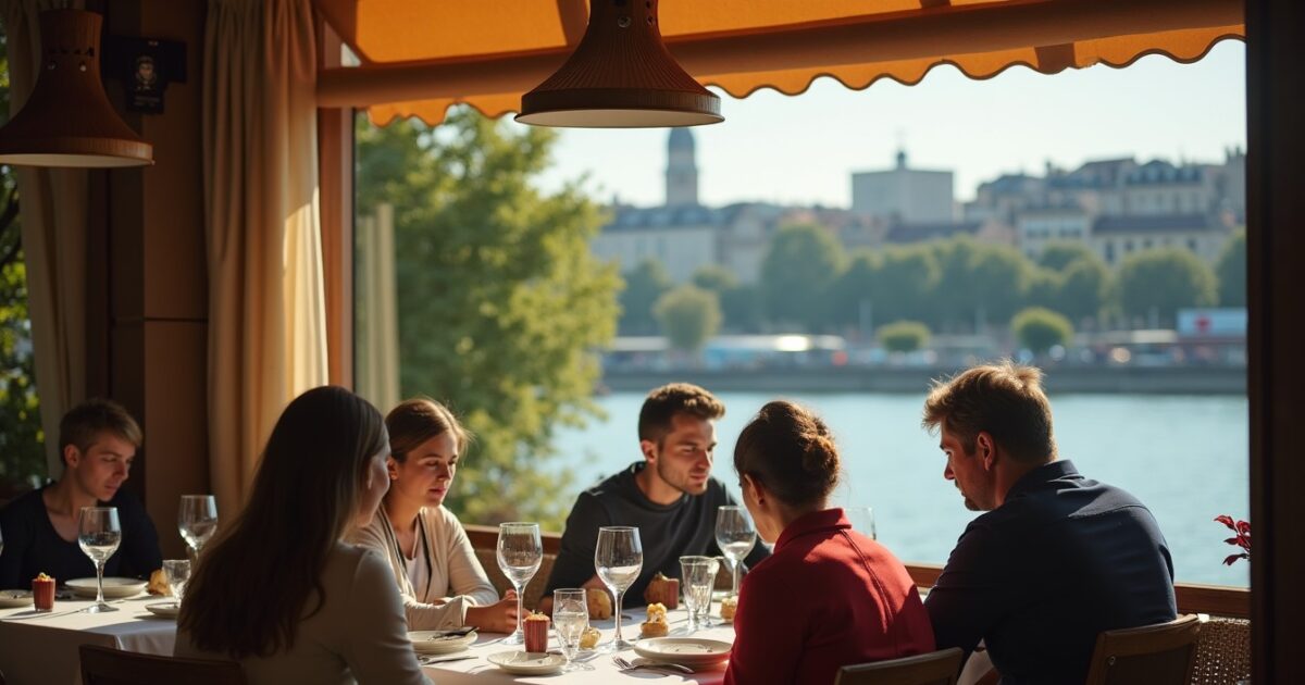 Les restaurants incontournables au charme des rives de la Saône
