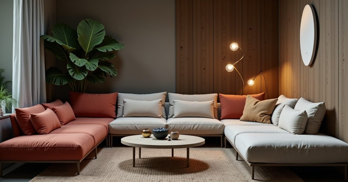 Sofas modulables incontournables : tendances actuelles et idées déco inspirantes