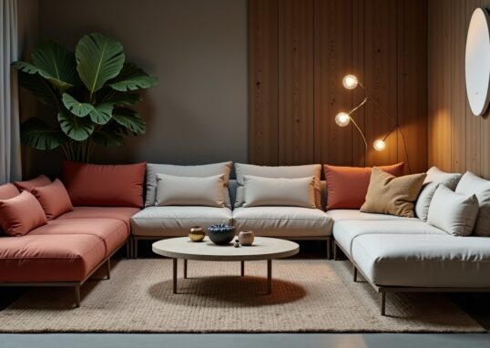 Sofas modulables incontournables : tendances actuelles et idées déco inspirantes