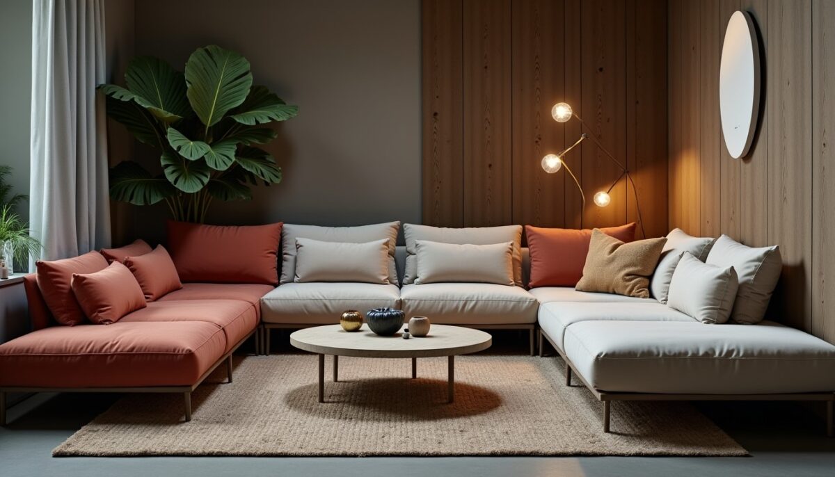 Sofas modulables incontournables : tendances actuelles et idées déco inspirantes