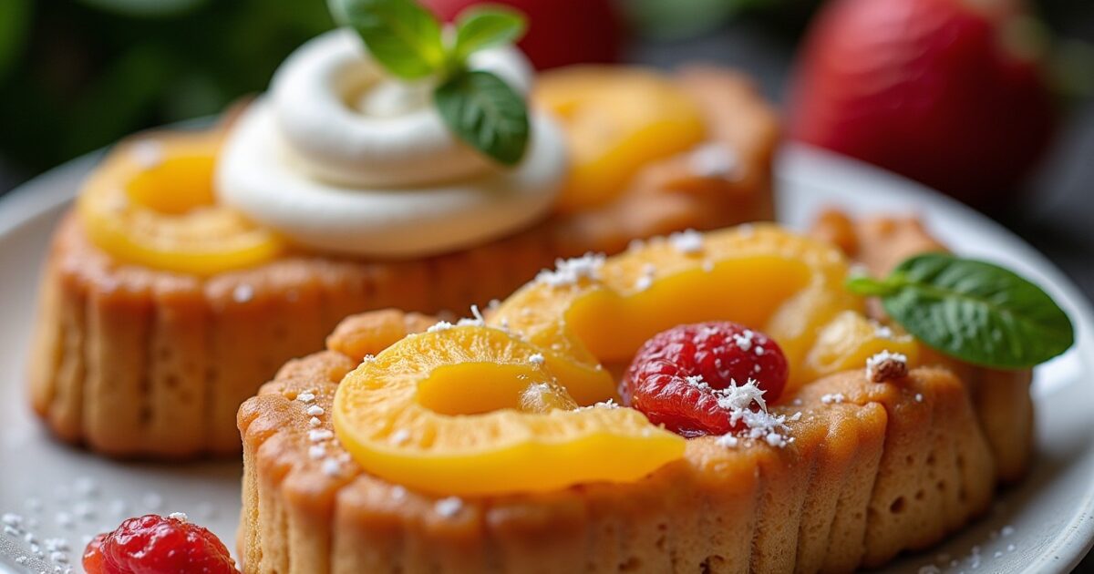 Découvrez la gaufre arc-en-ciel aux saveurs exotiques sublimée par des fruits éclatants !
