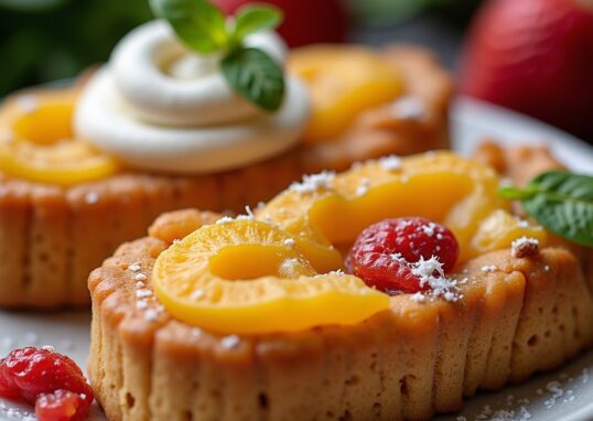 Découvrez la gaufre arc-en-ciel aux saveurs exotiques sublimée par des fruits éclatants !