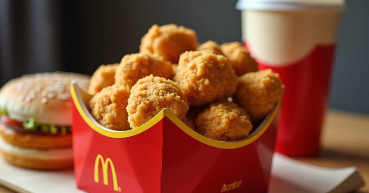 Combien coûte une boîte de 20 nuggets chez McDonald’s ?