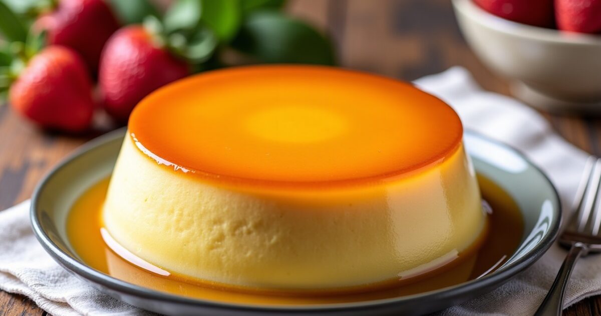 Flan gourmand sans sucre : la recette parfaite pour les diabétiques