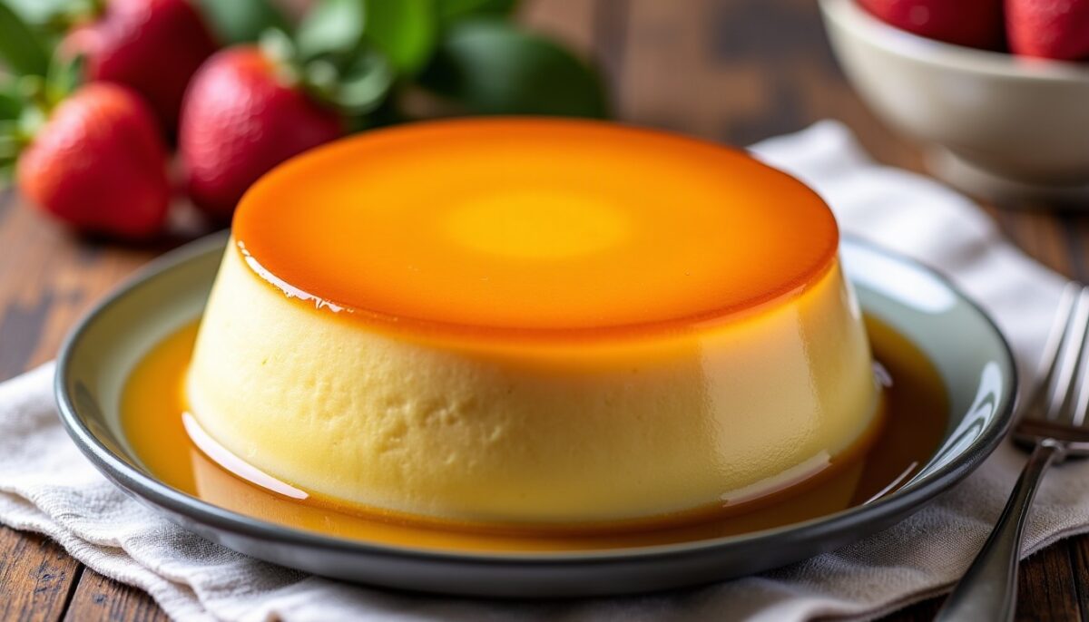 Flan gourmand sans sucre : la recette parfaite pour les diabétiques