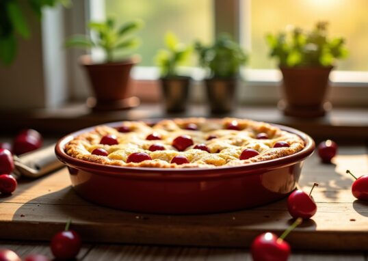Clafoutis léger et délicieux : la recette simple et sans sucre à adopter