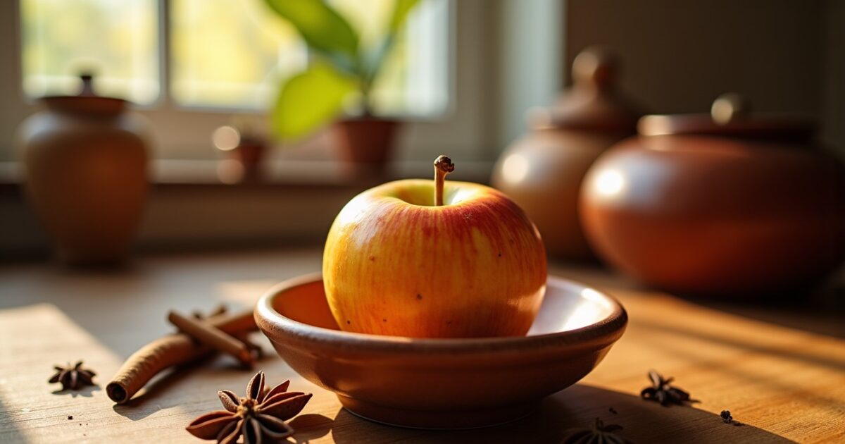 Pomme au four fondante et naturellement sucrée : une recette simple et gourmande