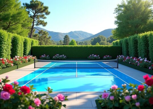 Guide pratique pour aménager un terrain de padel privé dans votre jardin