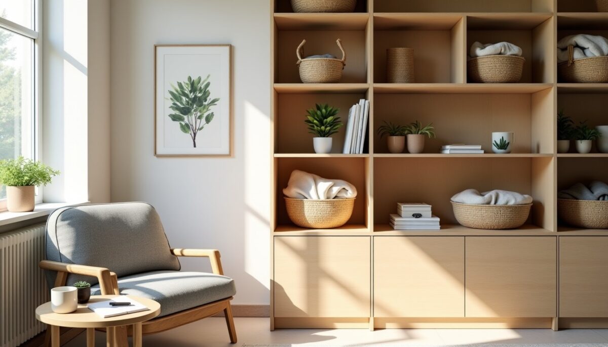 Optimisez votre intérieur : conseils écoresponsables pour un rangement pratique et durable