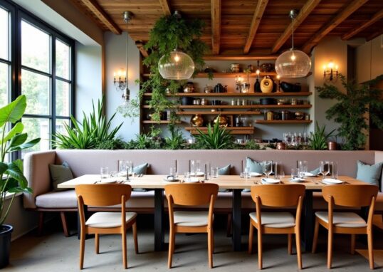Décoration de restaurant : 7 astuces pour un espace convivial et accueillant
